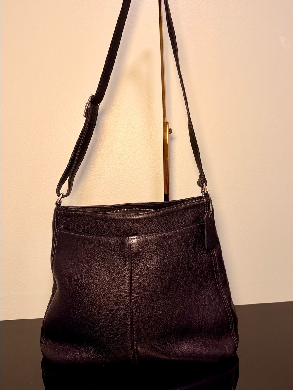 Vintage 2008 Coach Sonoma 6802 Black Leather Handbag